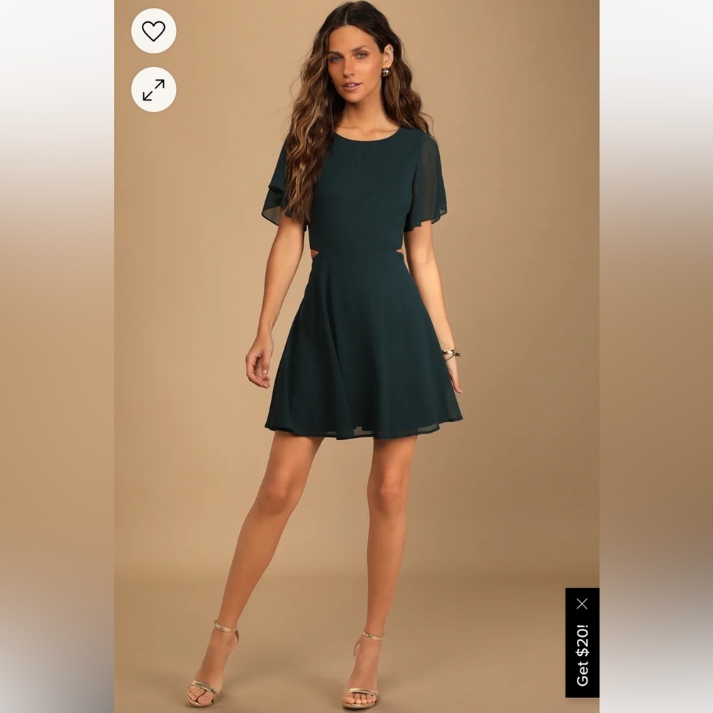 Lulus cut out dress NWT